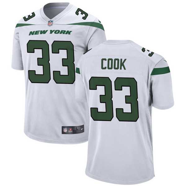 Men & Women & Youth New York Jets #33 Dalvin Cook White Stitched Vapor Untouchable Limited Jersey